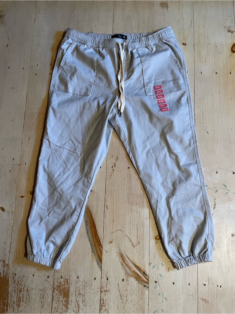 Ash Stitch Star XXL Light Gray Pants